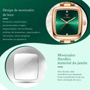 Relógio Feminino Quadrado | Poedagar