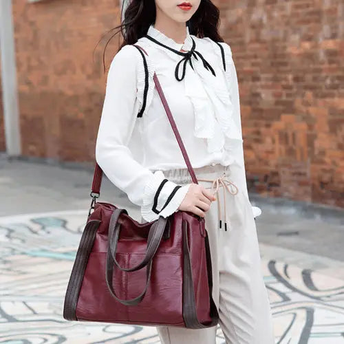 Bolsa de Couro Feminina