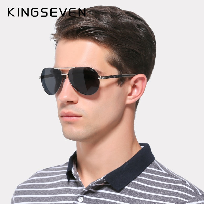 Óculos de Sol Classic Polarizado Uv400 | Kingseven