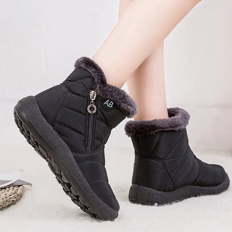 Bota Feminina Aveludada | Ice Confort