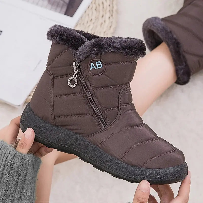 Bota Feminina Aveludada | Ice Confort