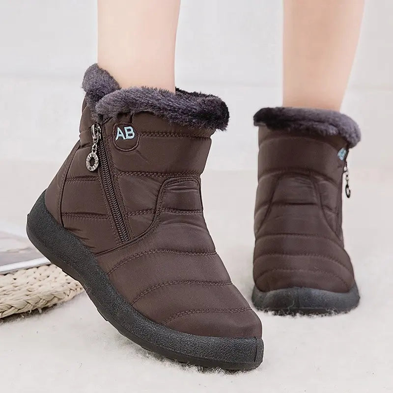 Bota Feminina Aveludada | Ice Confort