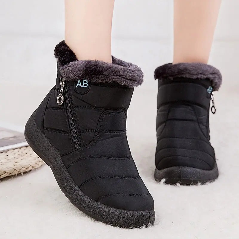 Bota Feminina Aveludada | Ice Confort