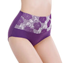 Calcinha de algodão florida