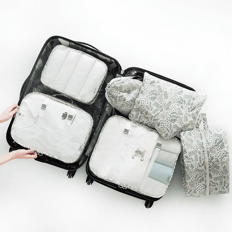Kit 8 Bolsas Organizadoras Para Mala de Viagem | STORAGE BAG